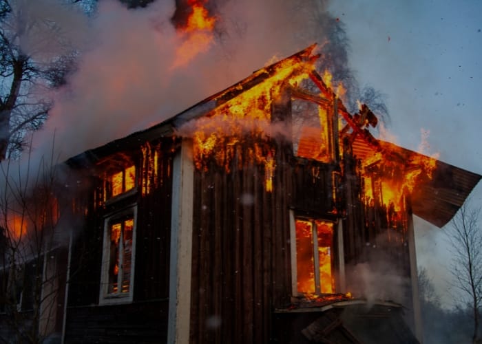 Fire Damage Photo